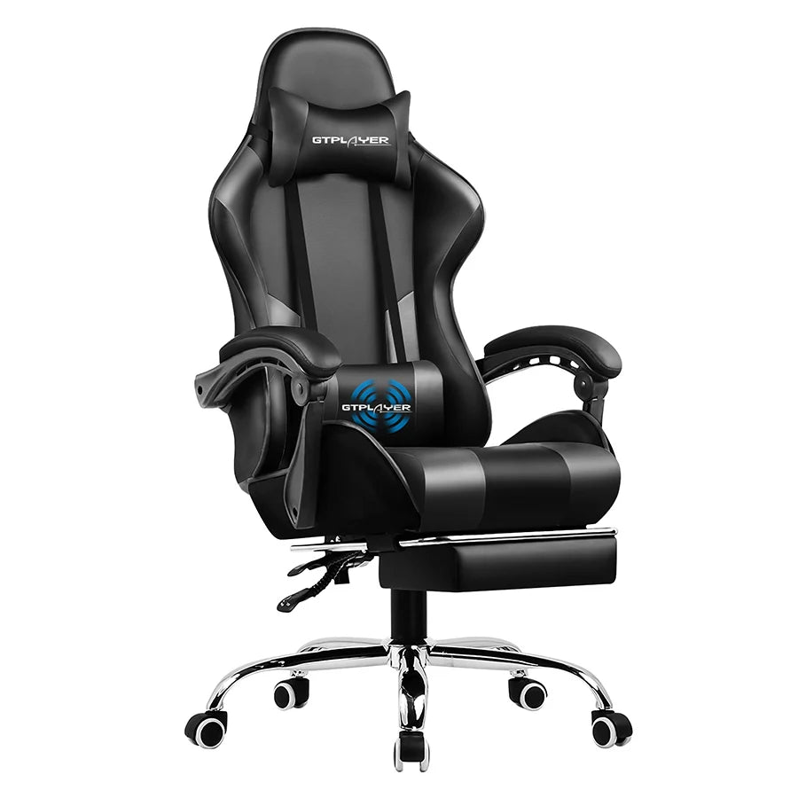 GTPLAYER Gaming Chair with Footrest