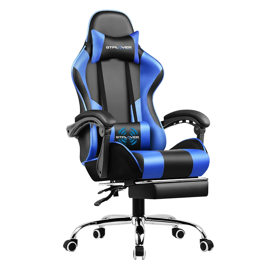 GTPLAYER Gaming Chair with Footrest
