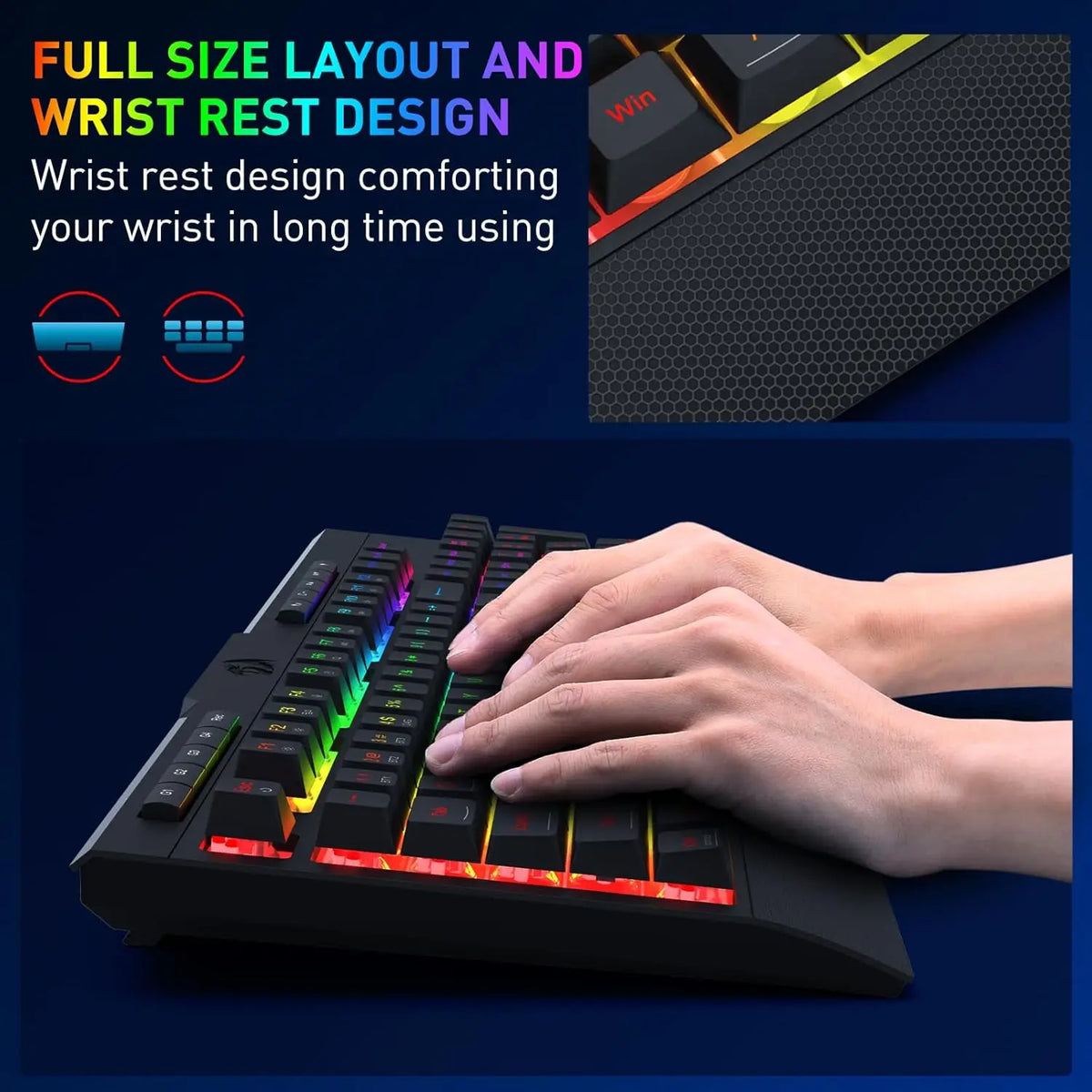 Redragon S151 Keyboard & Mouse Combo