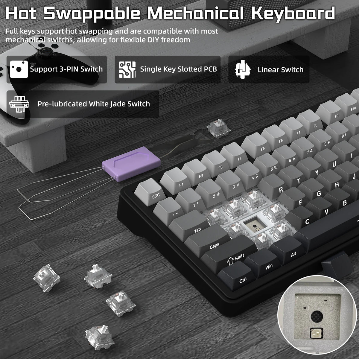 ATTACK SHARK X85 Gaming Keyboard