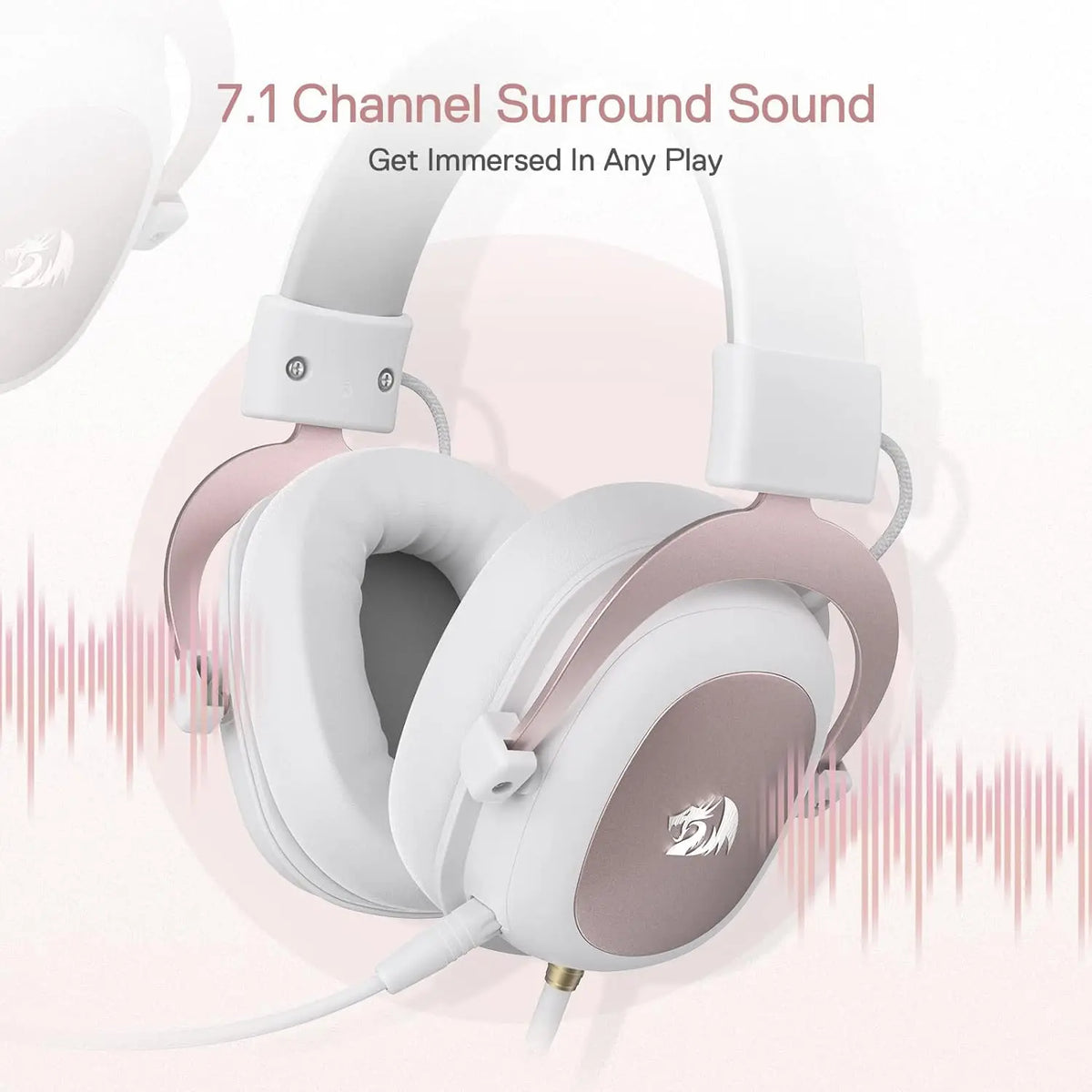 Redragon H510 Zeus White Headset