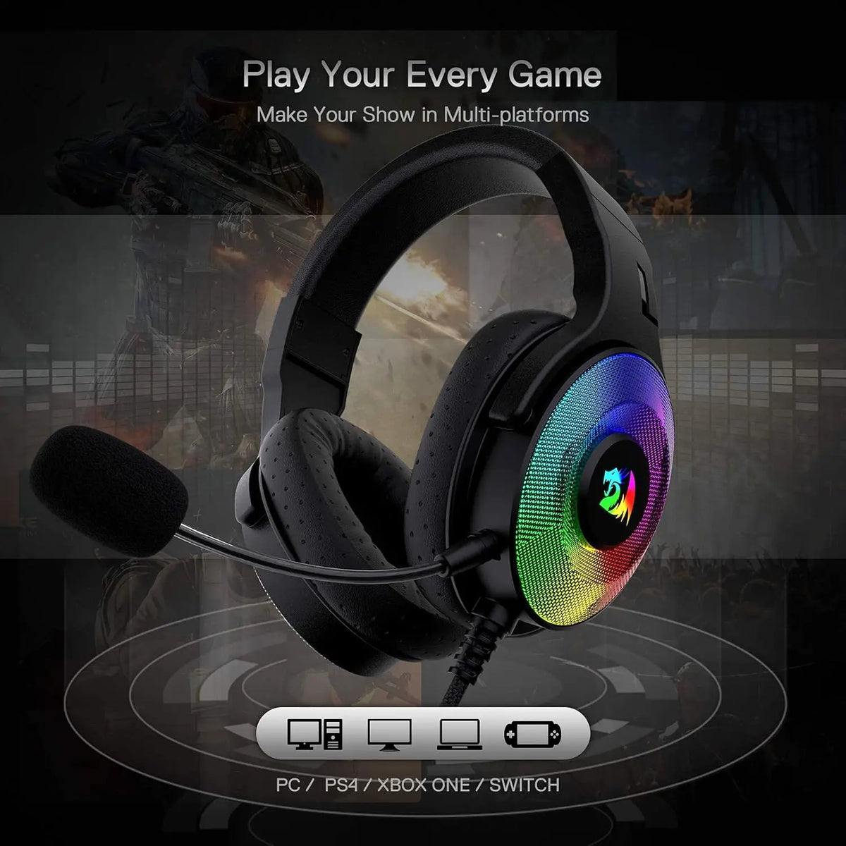 Redragon H350 RGB Headset