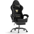 Massage Gaming Chair with Footrest