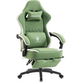 Green Fabric Gaming Chair