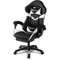 White Reclining Gaming Chair