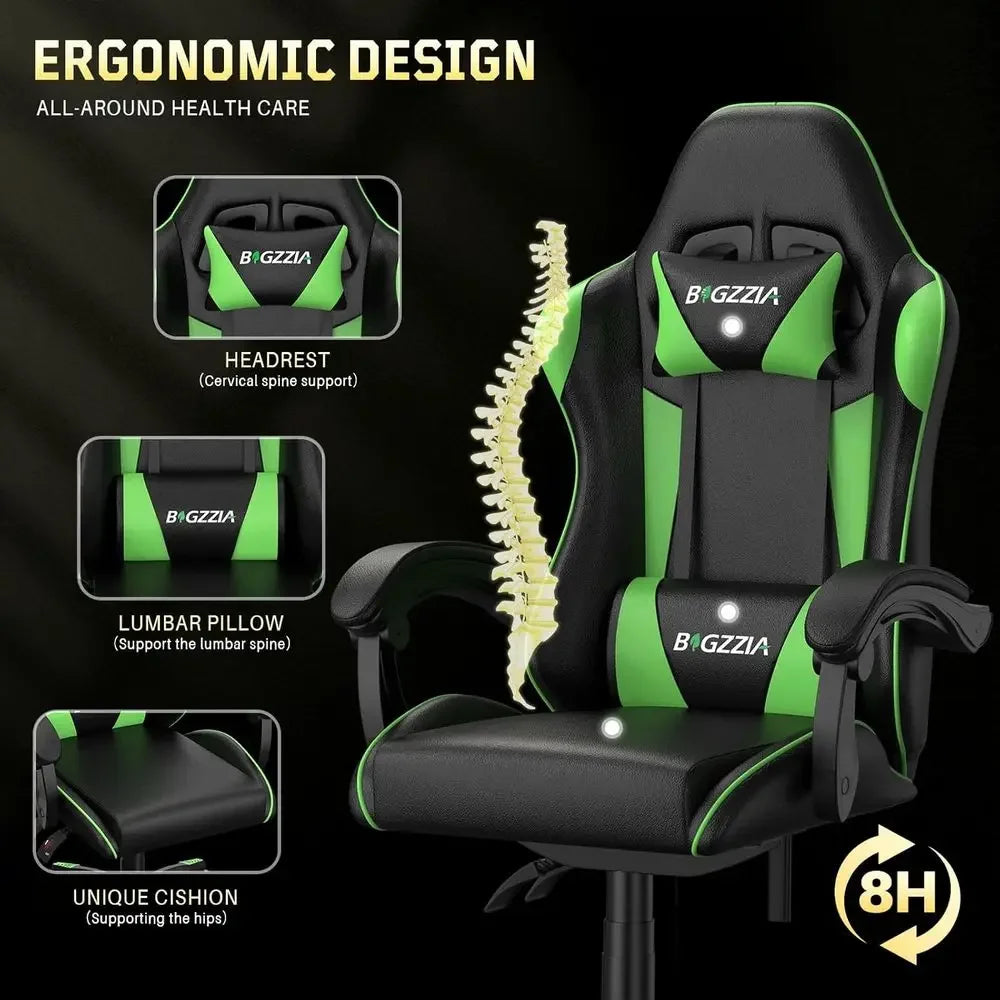 Green Racing Gaming Chair