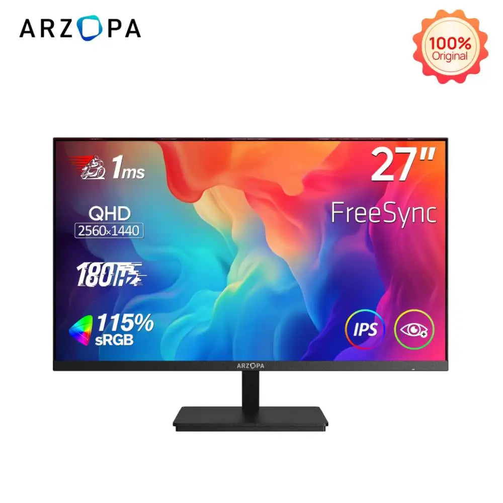 ARZOPA 27″ QHD Gaming Monitor