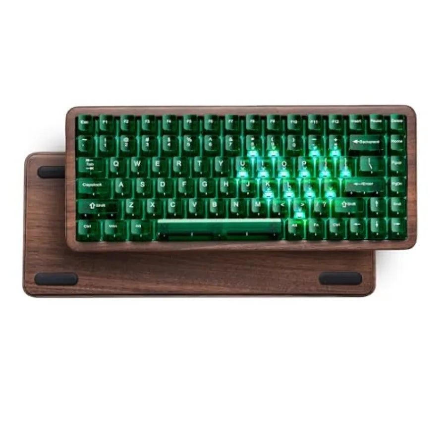 Wooden Wireless Mechanical Keyboard