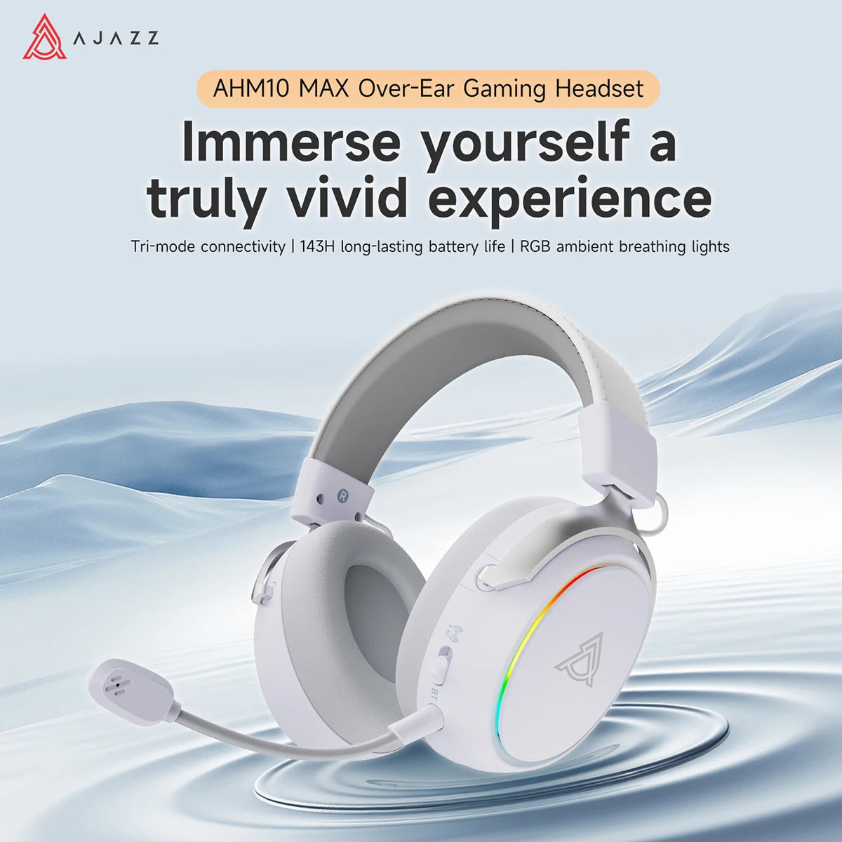 AJAZZ AHM10 MAX Wireless Headset