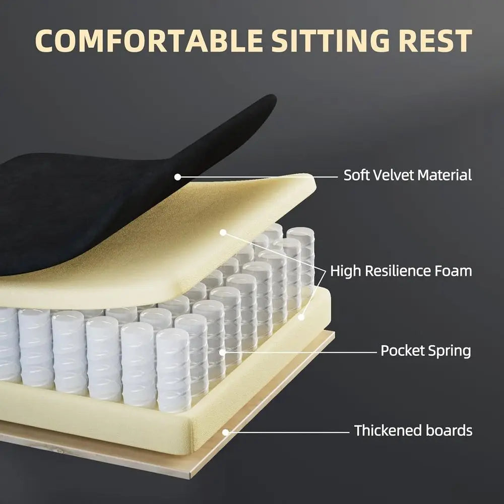 Massage Gaming Chair with Footrest
