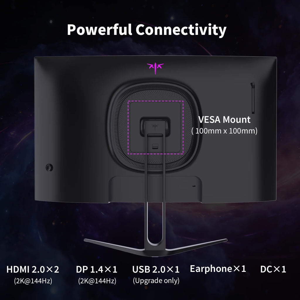 KTC 27″ Curved Gaming Monitor