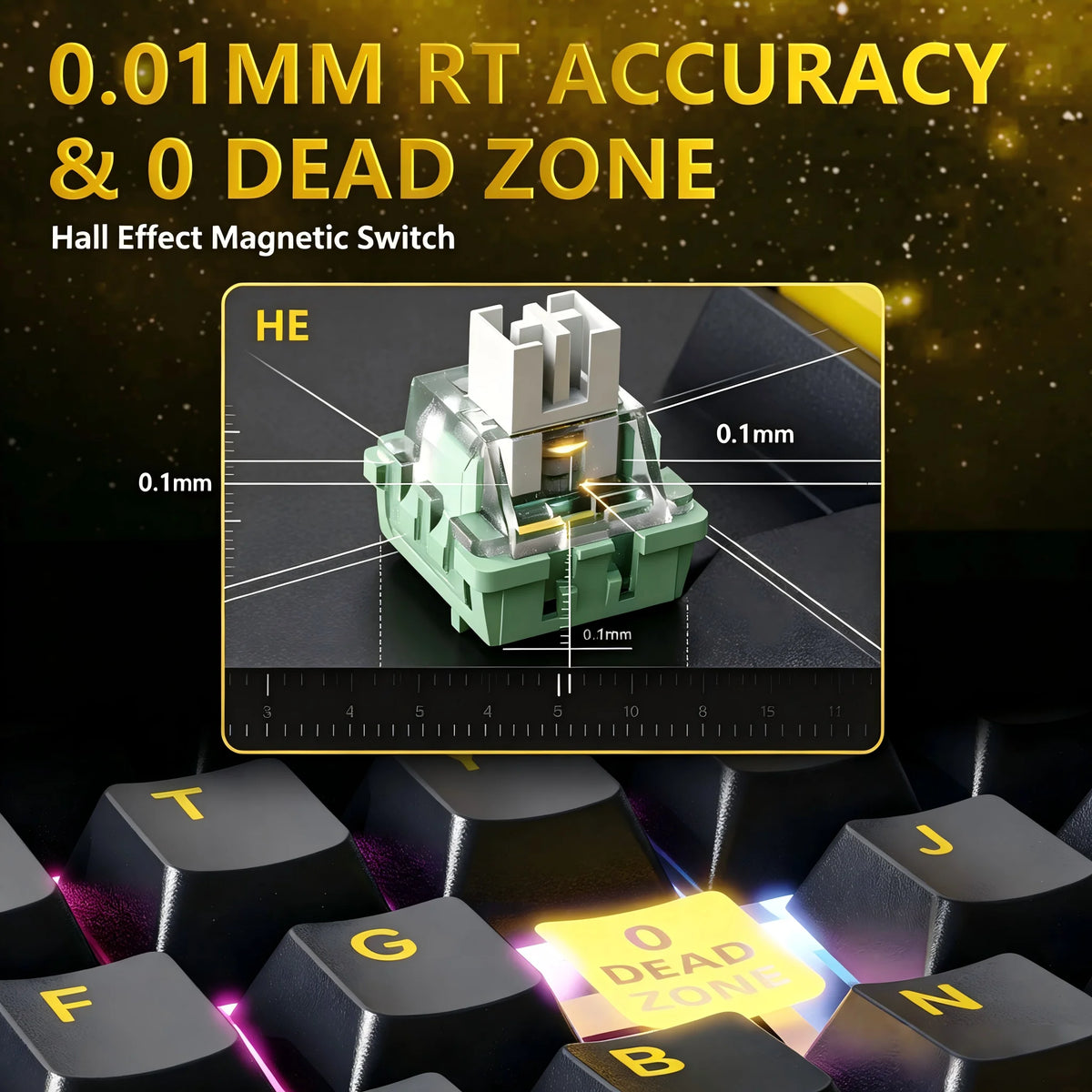 ATTACK SHARK X65 HE Gaming Keyboard