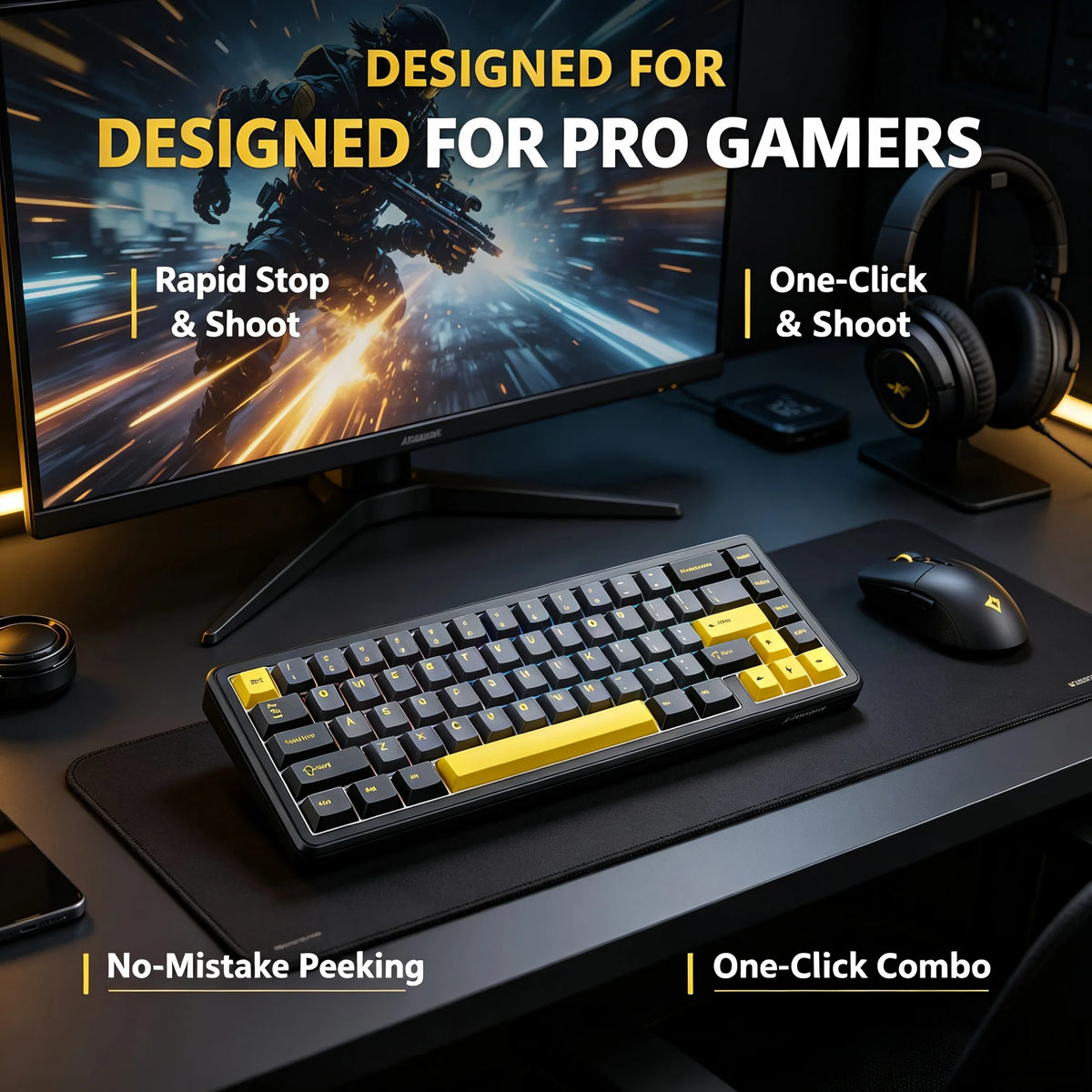 ATTACK SHARK X65 HE Gaming Keyboard