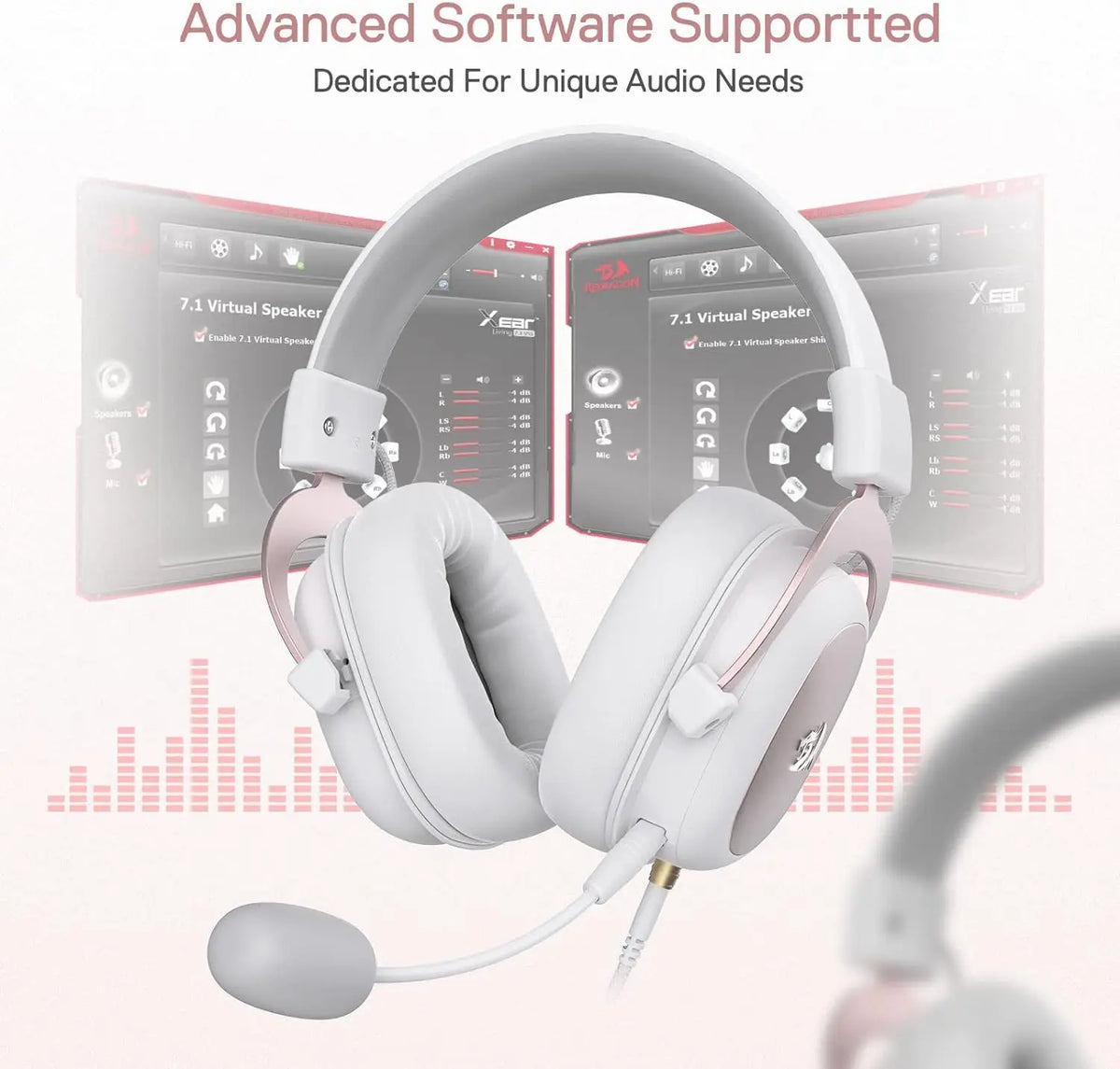 Redragon H510 Zeus White Headset