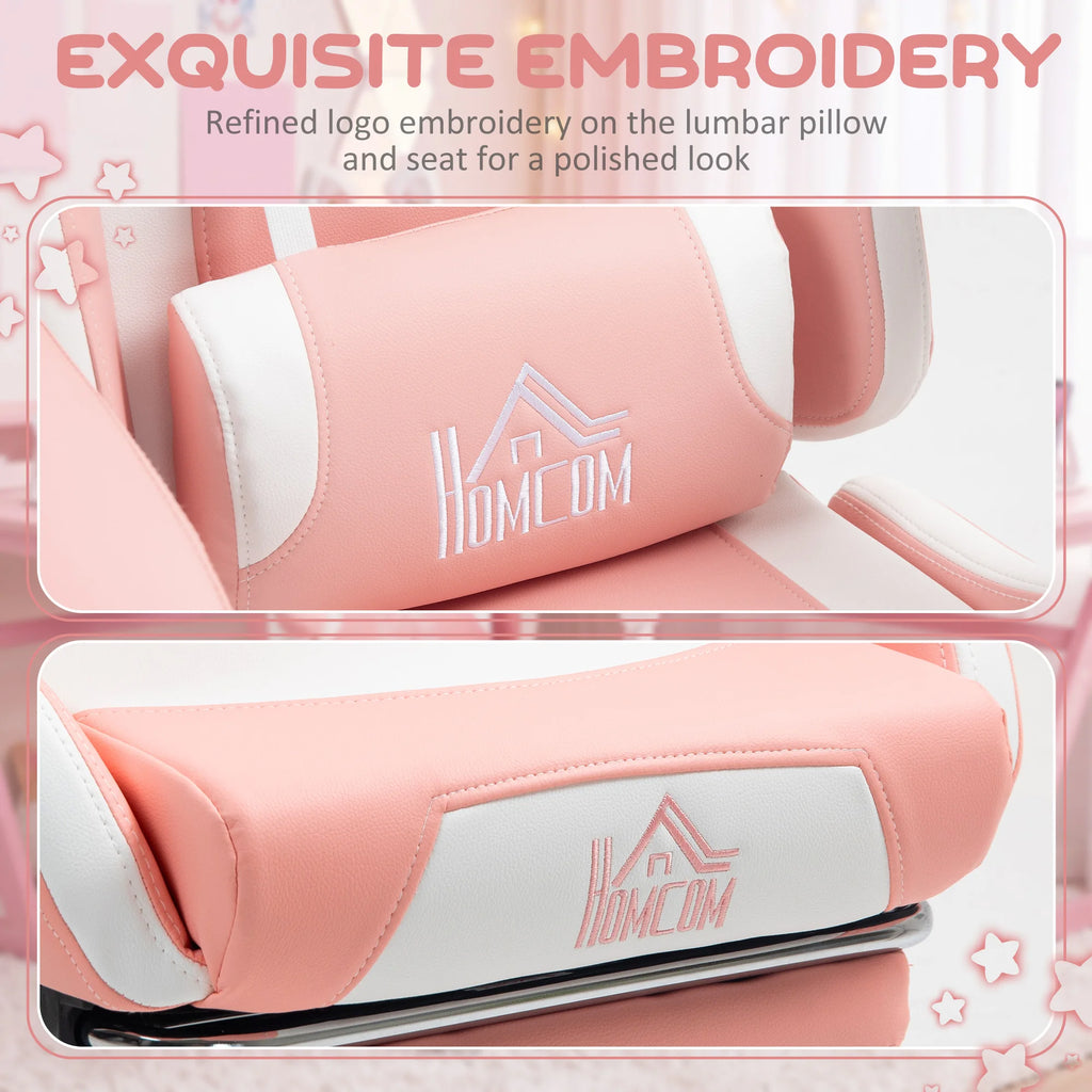 HOMCOM Cat Ear Gaming Chair