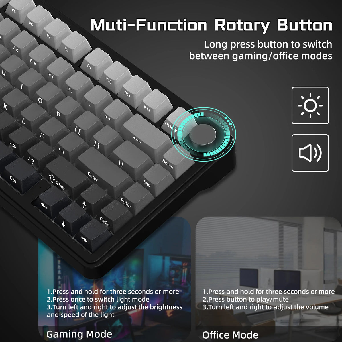 ATTACK SHARK X85 Gaming Keyboard
