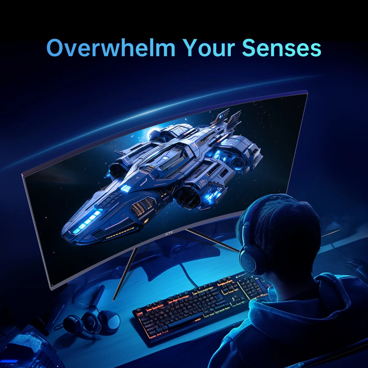 KTC 32″ Curved Gaming Monitor