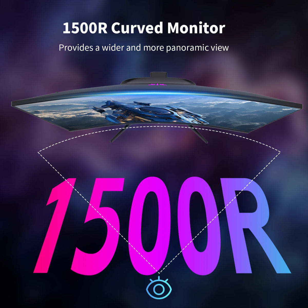KTC 27″ Curved Gaming Monitor