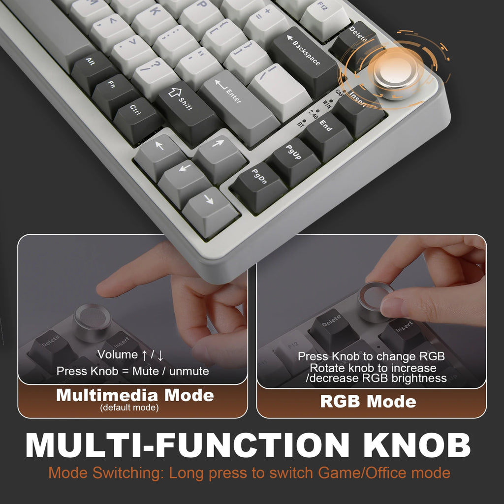 YUNZII B75 PRO Gaming Keyboard