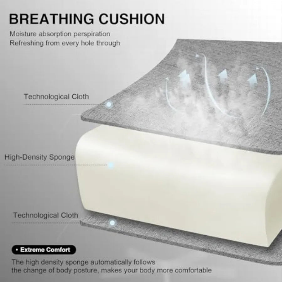 Grey Fabric Gaming Chair