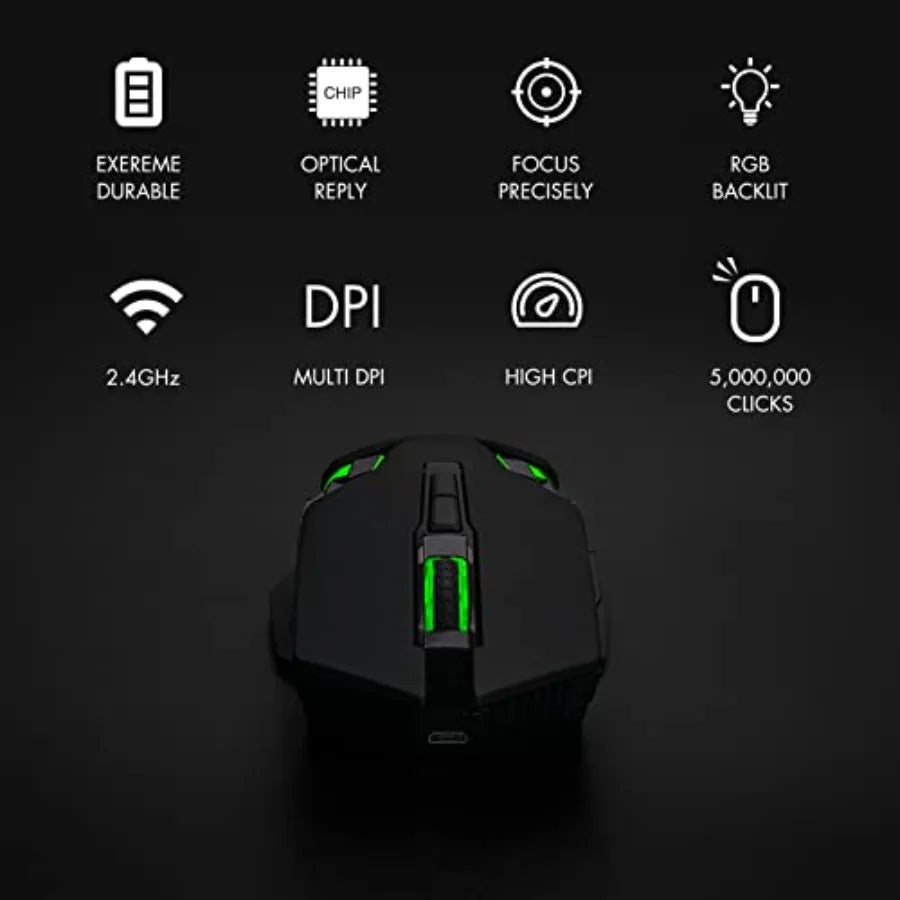 Wireless TKL Keyboard & Mouse Combo