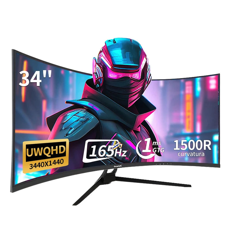 Gawfolk 34″ Ultrawide Gaming Monitor