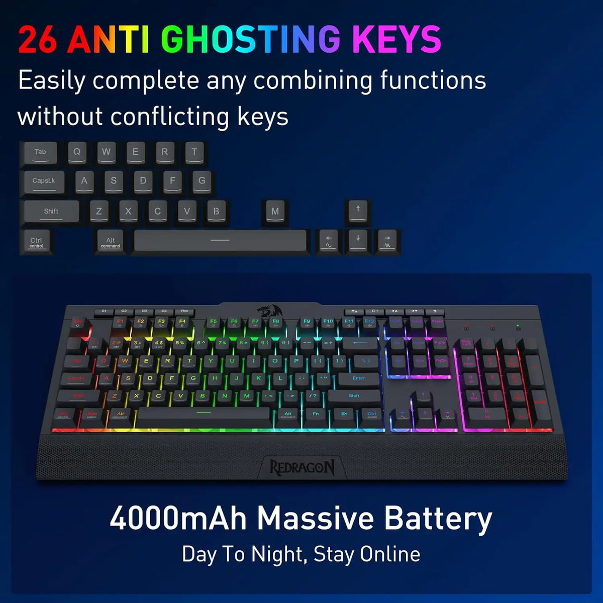 Redragon S151 Keyboard & Mouse Combo