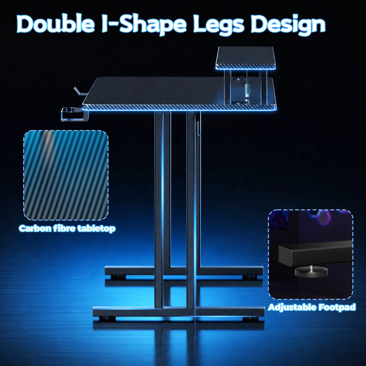 FRODROVIA RGB Gaming Desk