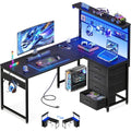Compact L-Shaped Gaming Desk